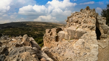 Камни былого величия / Крепость Нимрод.Израиль