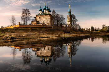 Вид на Благовещенскую церковь / Дунилово, Ивановская область