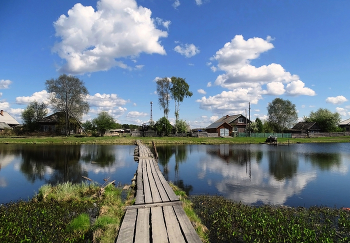 Сибирская глубинка / Томская область, село