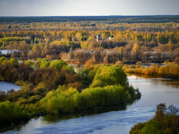 Краски вечера / Вечерний пейзаж