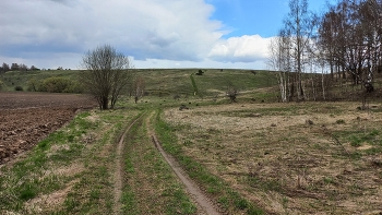 Весенний пейзаж в Зарайском районе (Московская область) / Весенний пейзаж в Зарайском районе (Московская область)