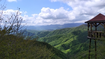 На высоте. / Предгорье Кавказа.