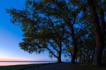 Вечер на озере / Беларусь. Заславское водохранилище.