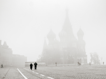 Туман на Красной площади / Туман на Красной площади