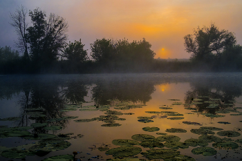 Рассвет. / Озеро Студёное.