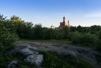 городская окраина / Мурманск, Церковь Всех Святых