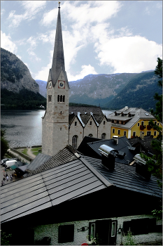 Walk to Hallstatt - Austria / Город и деревня