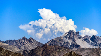 Облака / Домбай