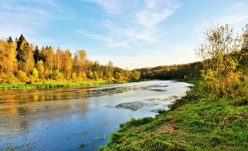 "Ах, осень, мое упоенье, моя золотая печаль..." / "Простая, как Божье прощенье,
 прозрачная ширится даль.
 Ах, осень, мое упоенье,
 моя золотая печаль ..."
 В.Набоков