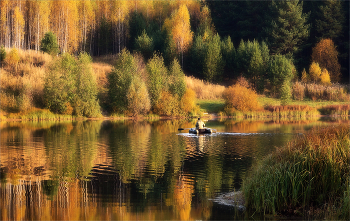 Осень / На озере