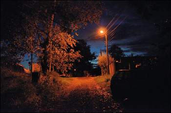 Начало ночи / Вечер на окраине Витебска.