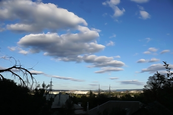 Пейзаж / Под облаками