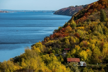 река Волга / д.Курочкино,Чувашия