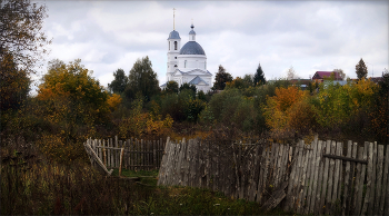 Осень / Сельский осенний пейзаж