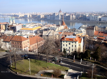 Будапешт в лучах солнца. / Один из красивейших городов Европы.