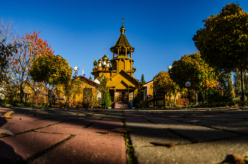 Храм Веры НАдежды Любви(Белгород) / Зенитар 16 мм 2.8 Nikon d 7000