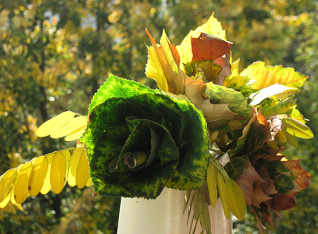 Осенний букетик / осень, осенние листья