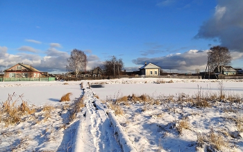 Предзимье / Томская область, село Нарым.