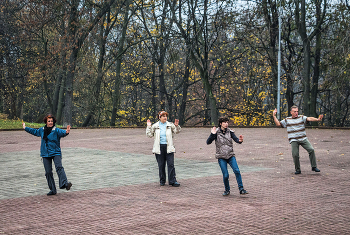 Тайчи / Львов, парк