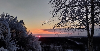 Архангельское утро. / Архангельск.