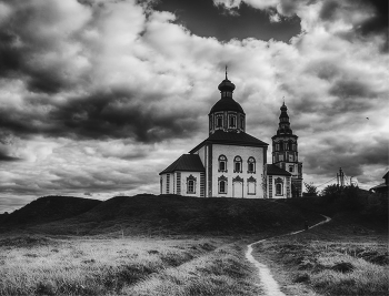 Храм на горе / Суздаль