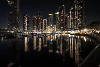 Dubai Creek Harbor Views Night / Dubai Creek Harbor Views