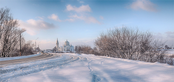 Морозное утро / Зима