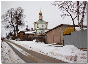 Городская зарисовка / Сюжет из старого города Серпухов