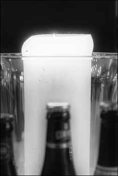 этюд с тремя флаконами бельгийского пива / ***