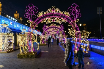 В новогодние дни / Москва