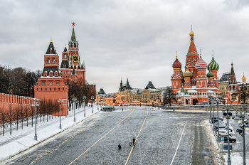 Зимнее утро / Москва