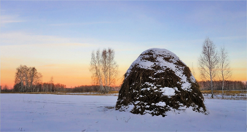 Этюды о зиме / Тихим зимним вечером.
