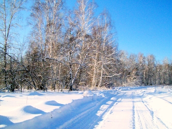 Зимняя дорога / Иркутская область