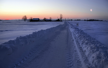 Вечер зимний / Возле Гродно