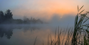 Утро на озере Сосновое. / Утро на озере Сосновое.