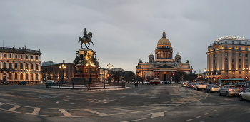 Исаакиевская площадь... / Санкт-Петербург...