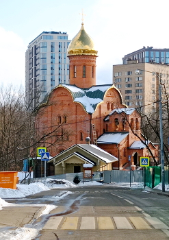Два храма / Церкви Марии Магдалины в Москве.