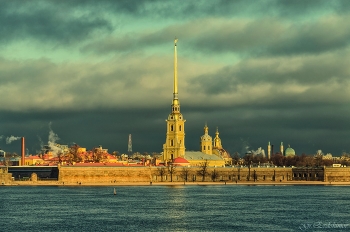 Петропавловка. / Бесснежным декабрем 2015 года.