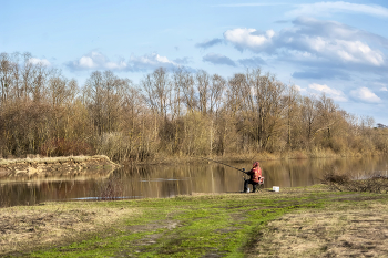 Рыбачок / р. Ипуть, Гомель, берег реки