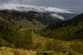 Осеннее утро / Архыз