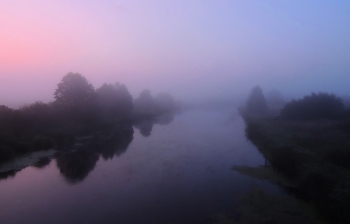 Утро на туманной реке / ***