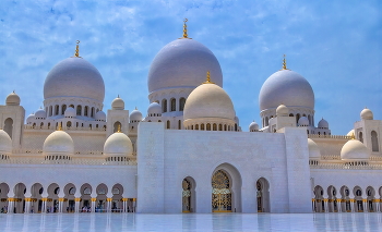 Мечеть шейха Зайда. / ОАЭ. Абу Даби.