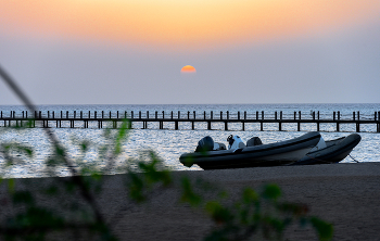 Очередной восход над Красным морем. Макади бей. / Египет
