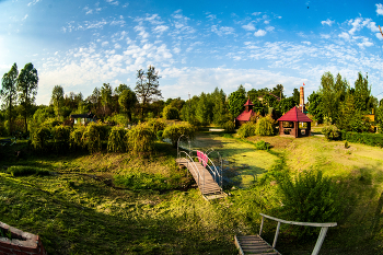 Святой источник Пресвятой Богородицы в с. Октябрьская Готня. / Nikon D 700 +Зенитар 16 мм