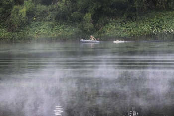 &quot;И легким утренним туманом еще окутана река...&quot; / Утренний этюд ...
