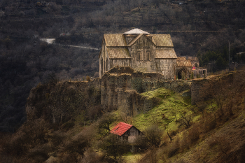 Монастырь и крепость Х века - Ахтала. / Армения. Февраль 2023