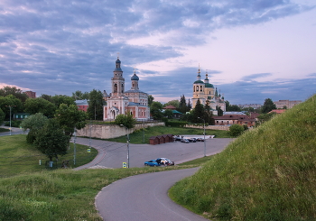 Тихий вечер / Вечерний сюжет старого города Серпухов