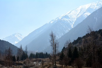 &nbsp; / Горы национального парка Ала-Арча, Кыргызстан