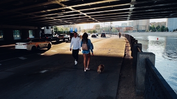 На прогулке / Набережная Шевченко