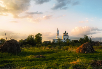 Вечер в деревне / Ярославская область